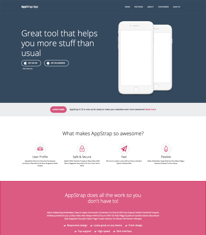 index-app-landing page thumbnail